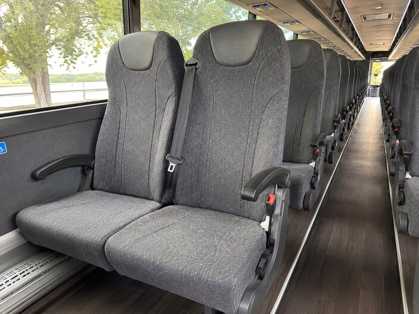 huntsville 56 passenger charter bus rental