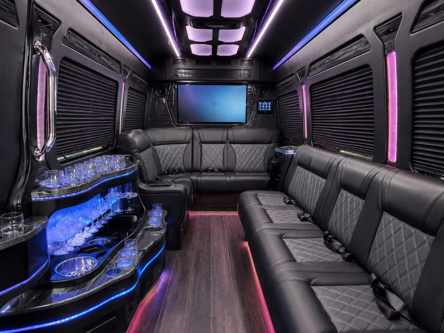 rehearsal dinner and multi day wedding weekend transportation in huntsville