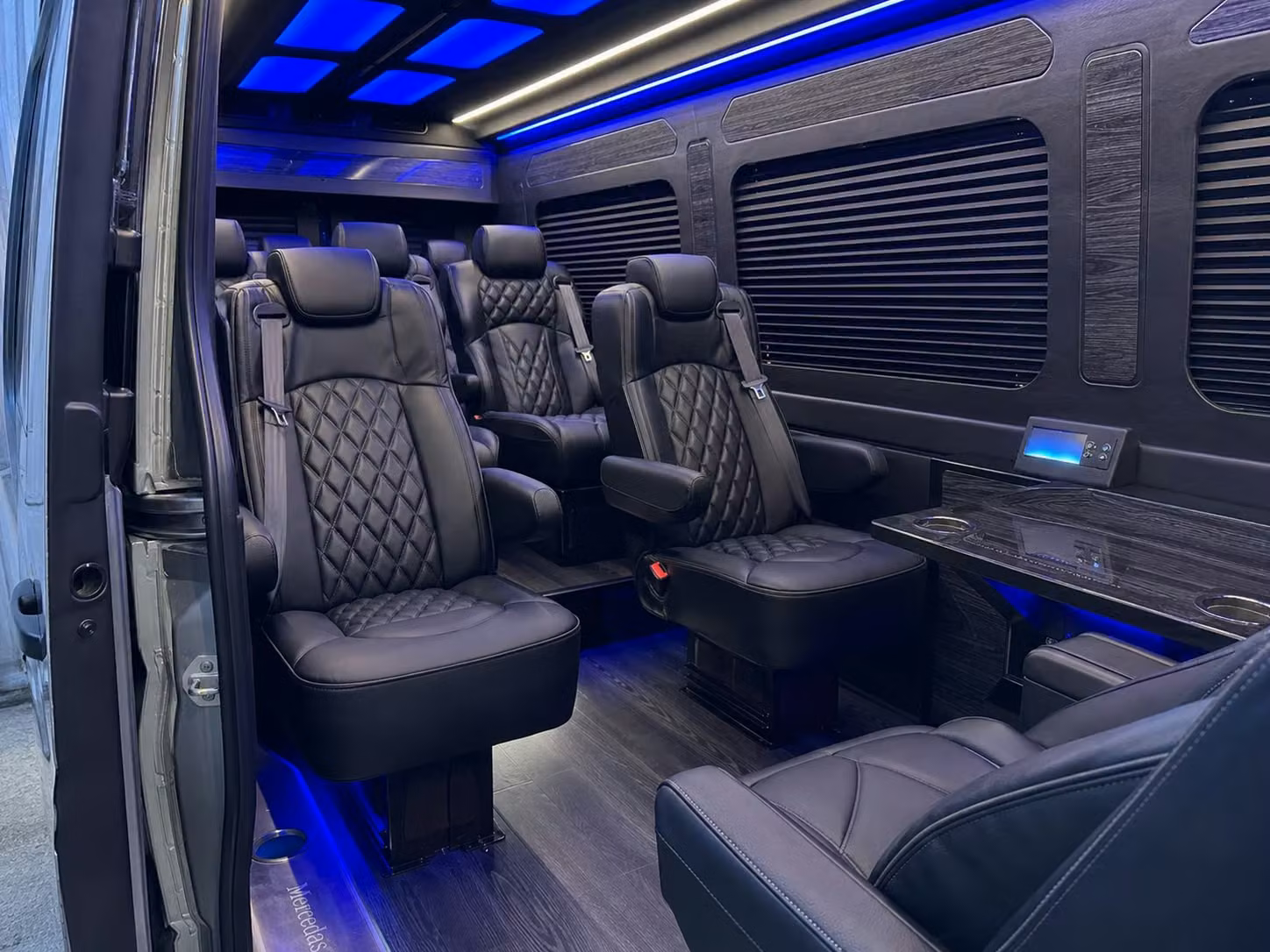 sprinter van transportation for groups and events across huntsville
