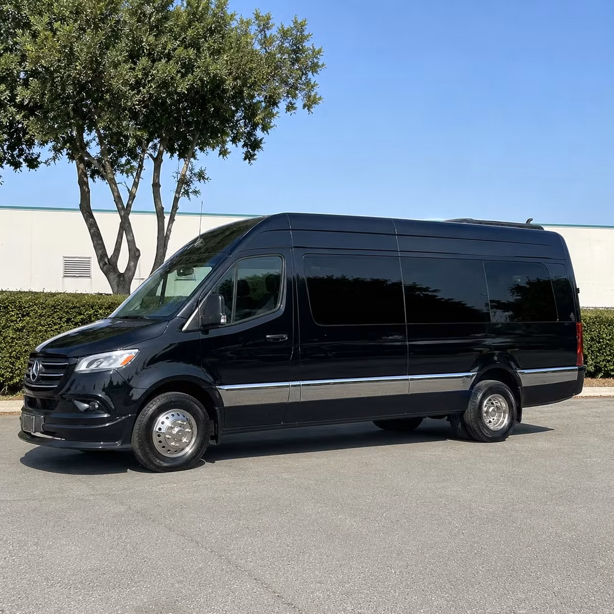 sprinter van with driver